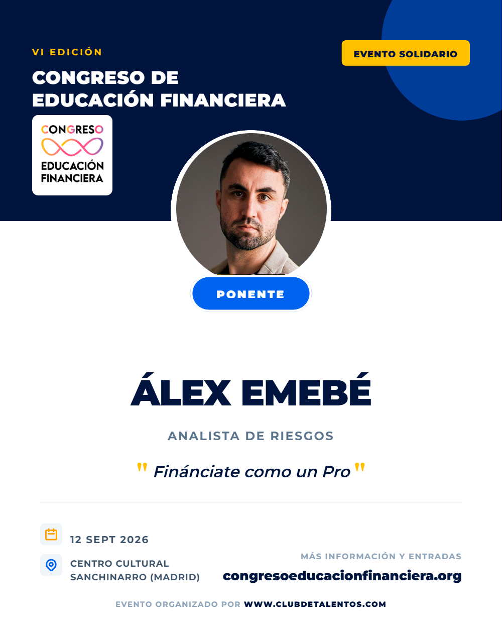 ponente sorpresa